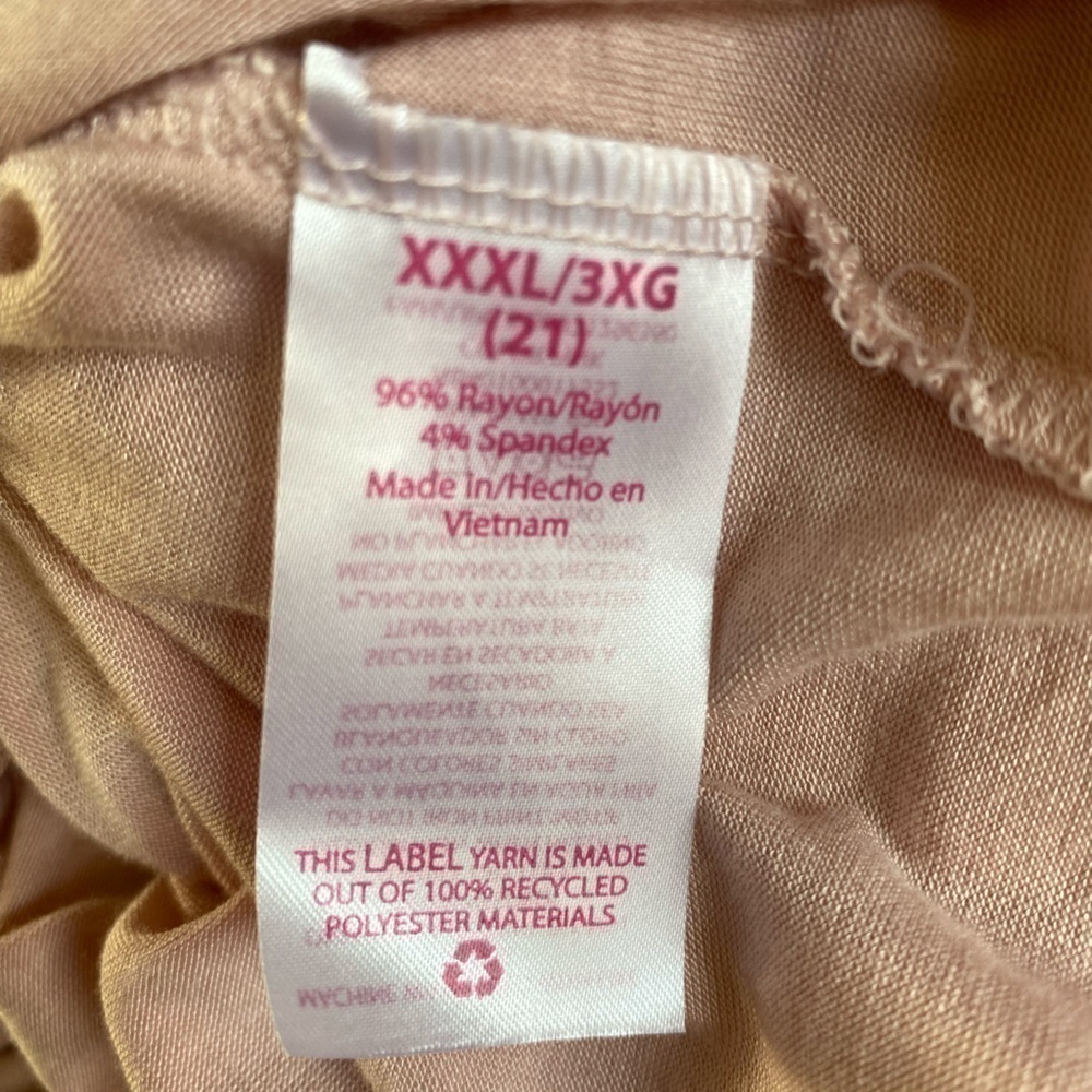 No Boundaries Pink Long Sleeve Top Size 3X - Picture 4 of 5